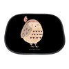Mr. & Mrs. Panda Car Sun Shade Owl Feather Decoration