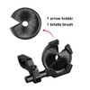 MiOYOOW Arrow Rest Compound Bow Rest Adjustable Archery Stand Brush