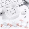 AKABEILA Case for Airpods Pro 2, Soft TPU Clear Protective