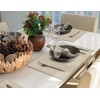 ablieve Manteles individuales para mesa de comedor Juego de 6