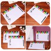 DOITOOL Erasable Whiteboard Music Staff Writable Music Teaching Practice Board