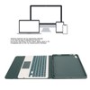 Tablet Case with Magnetic Keyboard Pencil Holder Touchpad for IOS