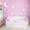 Stars and Moon Wall Decal Star Decals for Walls Nursery