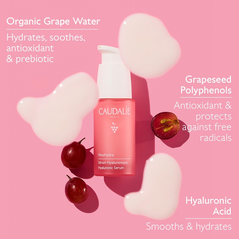 Caudalie Vinohydra Hyaluronic Serum - 30mL