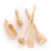 tuuli Kitchen Utensil Set Kitchen Cooking Beech Wood (Whisk, Spatula,