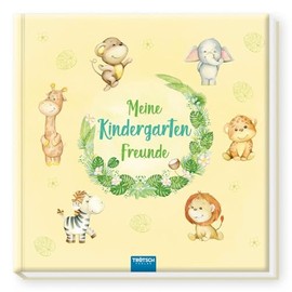 Trötsch Freundealbum Meine Kindergarten-Freunde Eintragealbum Dschungeltiere: Freundealbum Kindergarten-Feunde Erinnerungsalbum