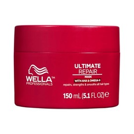 Wella Professionals Ultimate Repair Mascarilla de reparación, 150 ml | Máscara, Control de daños, Sin crueldad, Todo tipo de cabello, No probado en an