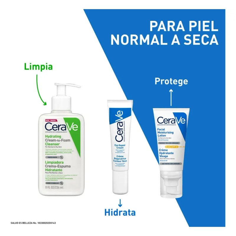 Loción Hidratante De Rostro Am Fps30 52ml Cerave