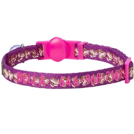 Blueberry Pet 3 Patterns The Power of All in One Breakaway Cat Collars, with Personalization Options