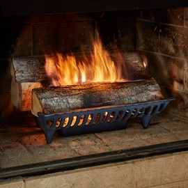 UniFlame 18 Inch Zero Clearance Cast Iron Fireplace Grate
