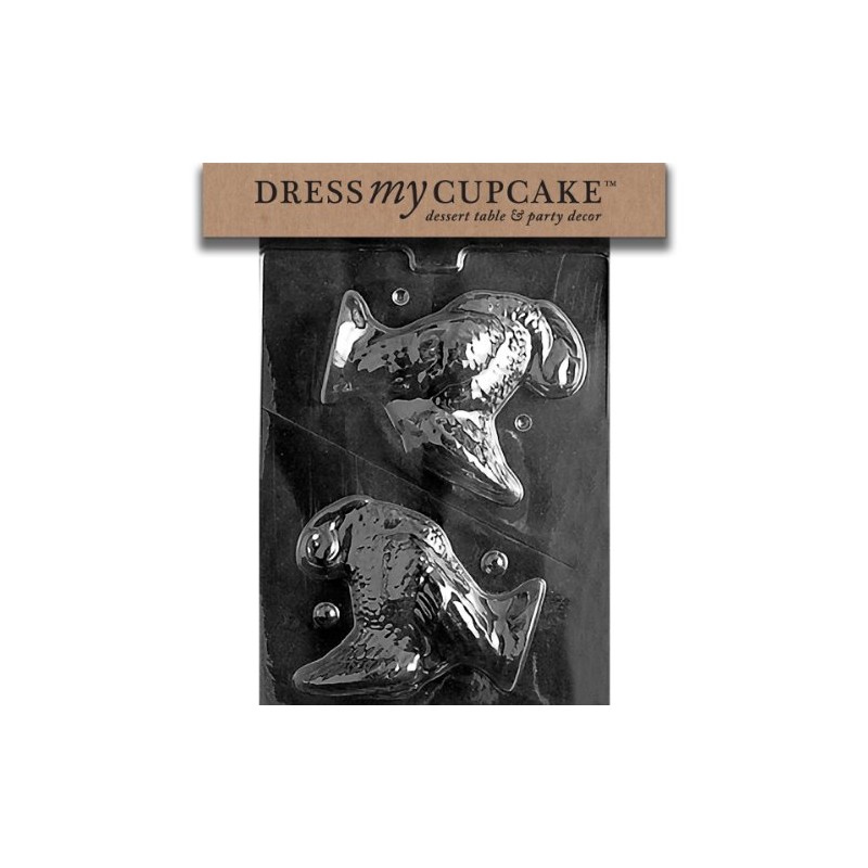 Thanksgiving 3D Hollow Turkey 5" Chocolate Mold - T028