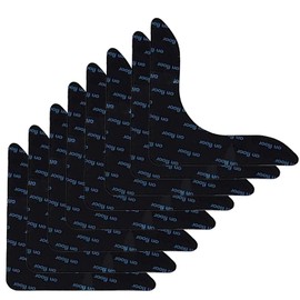 Onezebra 8 PCS Rug Gripper, Anti-Slip Rug Underlay, Anti-Slip Mat, Washable and Reusable Rug Grippers, Anti-Slip Carpet Strips for Wooden, Hard, Tiled, and Marble Floors, Suitable for All Rug Sizes