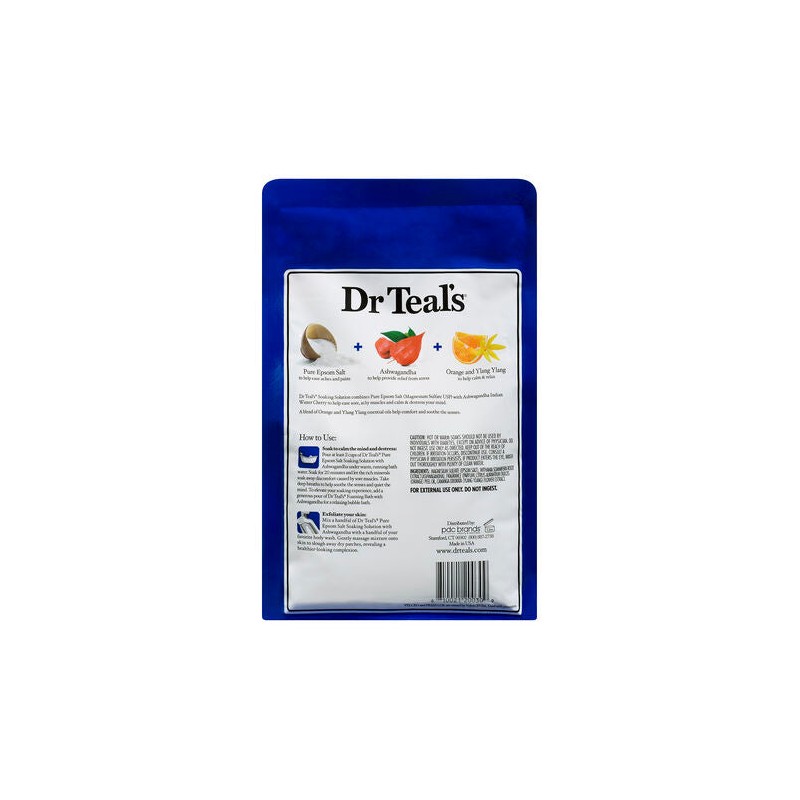 Dr Teal's Epsom Salt Ashwagandha 1.36kg