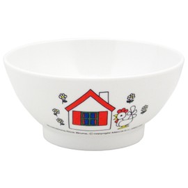Dick Bruna Dick Bruna Rice Bowl, Multicolor, Approx. Diameter 4.2 x 2.0 inches (10.8 x 5 cm), Miffy
