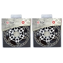 Ashima-LTD Flo-Tor ARF-3 Disc Flotor Rotor 6-Bolt, 160mm, 2PCS, White, AS2384