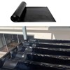1PCS 50FT Black Waterproofing Membrane Black for Under Deck Drainage