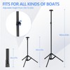 Boat Cover Support Pole with 24" Wide Tripod Base, 33"-63"
