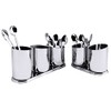Contacto Stainless Steel Flute Löffelbecher with 3 cups