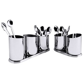 Contacto Stainless Steel Flute Löffelbecher with 3 cups