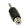 RCA Female to 3.5 mm Mono Jack Plug Adapter
