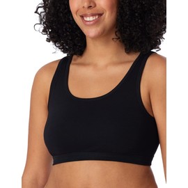Schiesser Women's 2 Pack Bustier Organic Cotton - 95/5 Organic, Black_174926