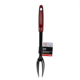 Chef Craft Select Nylon Meat Cooking Fork, 13 inch, Red