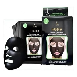 Mascarilla Facial Carbón Activado Quita Puntos Negros 10 Pza                                                                                          