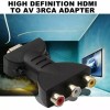 custom-sign HDMI Male to 3 RCA Female Composite AV Video