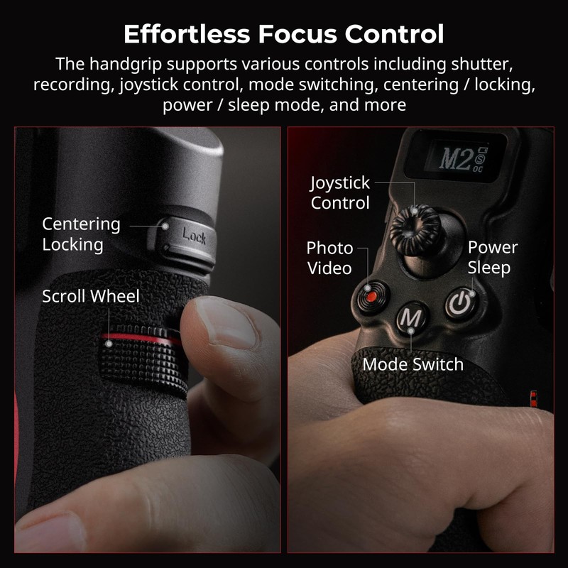 SMALLRIG Adjustable Carry Handle for DJI RS 2 / RS