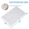 HDJOAPS Pack and Play Mattress Pad 38"x26"x3", Dual-Sided Pack n