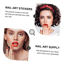 Baluue 7pcs DIY Star Nail Art Stickers Manicure Decor Women Nail Decals Fashion Decals Manicure Tool