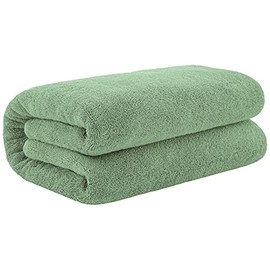 Cotton Paradise, Oversized Bath Sheet, 100% Cotton 40x80 Clearance Bath Towel Sheet, Jumbo Large Bath Towel for Bathroom, Sage Green