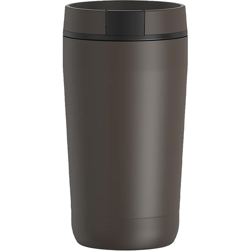 THERMOS ALTA SERIES Vaso de acero inoxidable, 12 onzas, negro