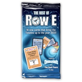 Looney Labs Chrononauts: The Rest of Row E Expansion - Brings The Timeline up to 2022!