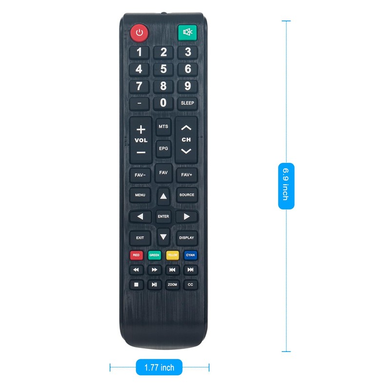 Replacement Remote Control Applicable for Caixun HD LED TV EC24Z1