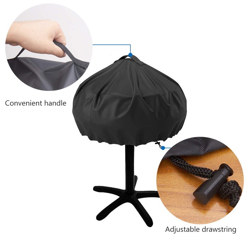 Waterproof BBQ Grill Cover Portable Camping Stove Cover Folding BBQ