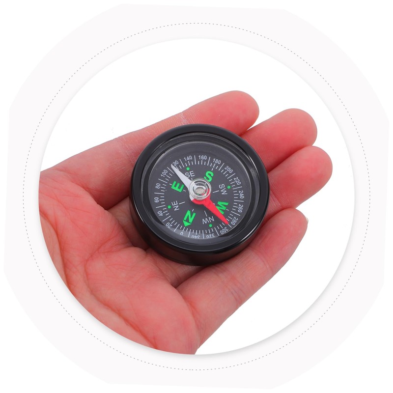 KICHOUSE Rugged Metal Bicycle Compass for Mountain Biking Hiking and