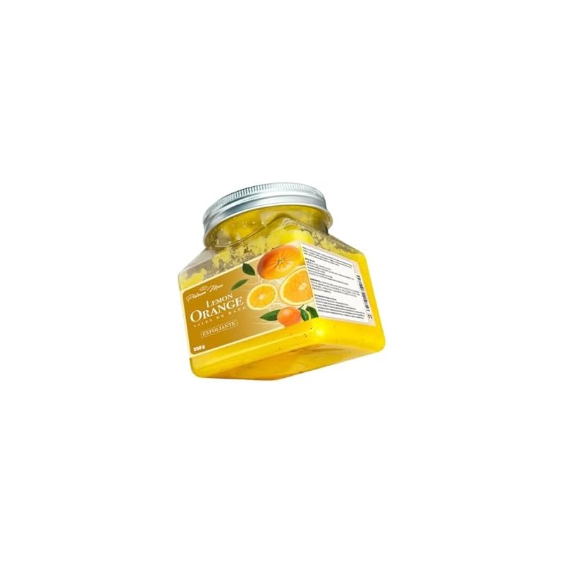 Platinummax Sales de Baño Exfoliante Corporal con Limón y Naranja,