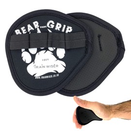 BEAR GRIP (Neoprene - Hygienic alternative to weight lifting gym gloves (Purple)