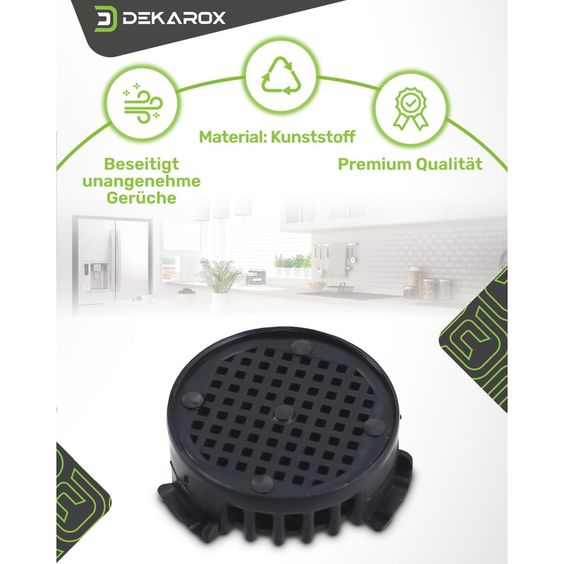 DEKAROX Activated Carbon Filter 45 mm Diameter Compatible with Liebherr