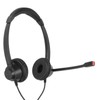 RJ9 Phone Headset Built in HD Microphone Binaural Office Headset