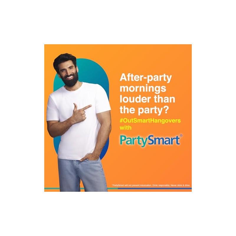Himalaya Partysmart Gummies 10 Packs x 2 Capsules