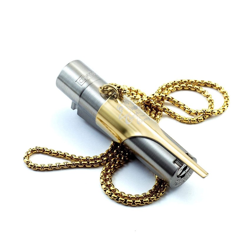 Kasher’s Cheech and Chong Metallic Lighter Necklace - Multipurpose Wearable