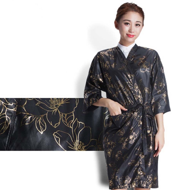 FANCYPUMPKIN Stylish Salon Dresses Salon Dress Beautician Apron Hairstyle Dresses