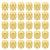 PATIKIL 1/4" SAE Service Access Valve Caps, 80 Pack Refrigeration