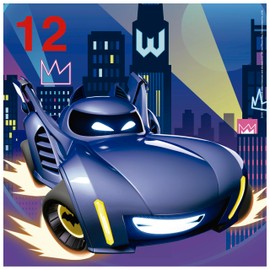 Educa Bathwheels 4 Progressive Kinderpuzzles mit je 12-16-20-25 Teilen | Batwheels Jungen und Mädchen von 5 6 7 8 Jahren (20105), Varié