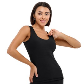 Bona Fide Sleeveless T-Shirt Women – Sleeveless Tank Top Women’s – Comfortable Tops Dressy Casual