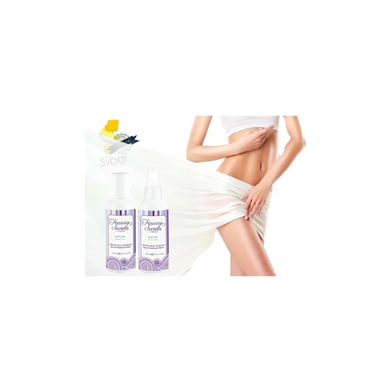 Set Gel Limpiador Y Desodorante Femenino Secrets Silky Care