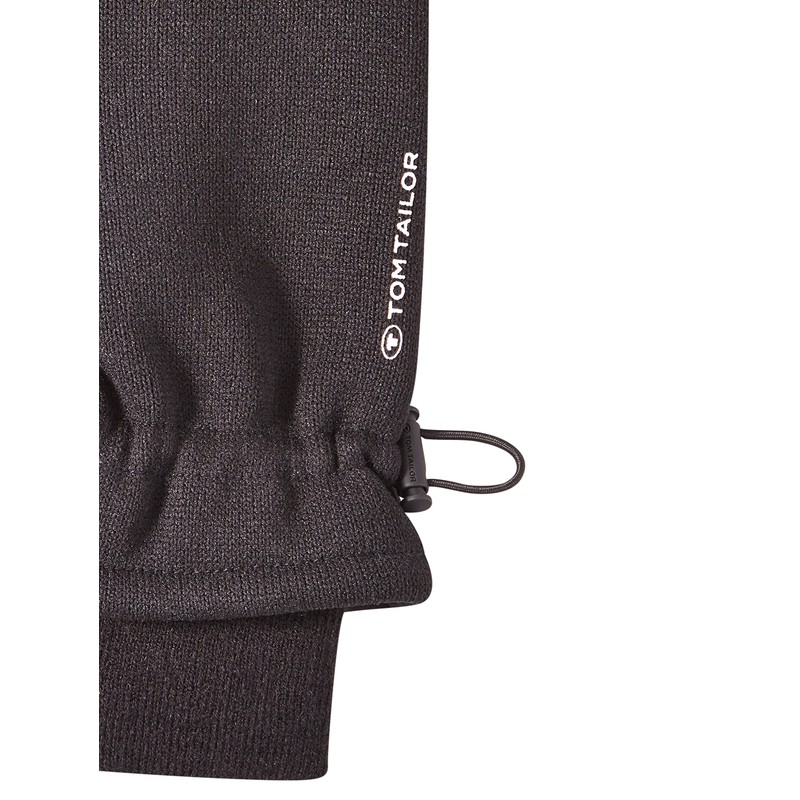 TOM TAILOR Men's Multifunctional Gloves, 29999 - Black