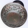 Antique Yale & Towne Nubian Door Knob Set + Back